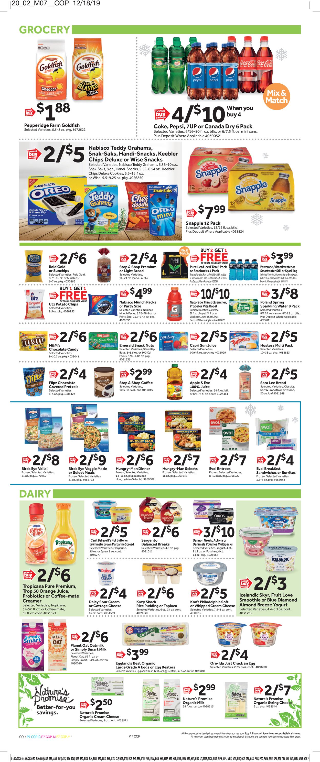 Catalogue Stop and Shop from 01/03/2020