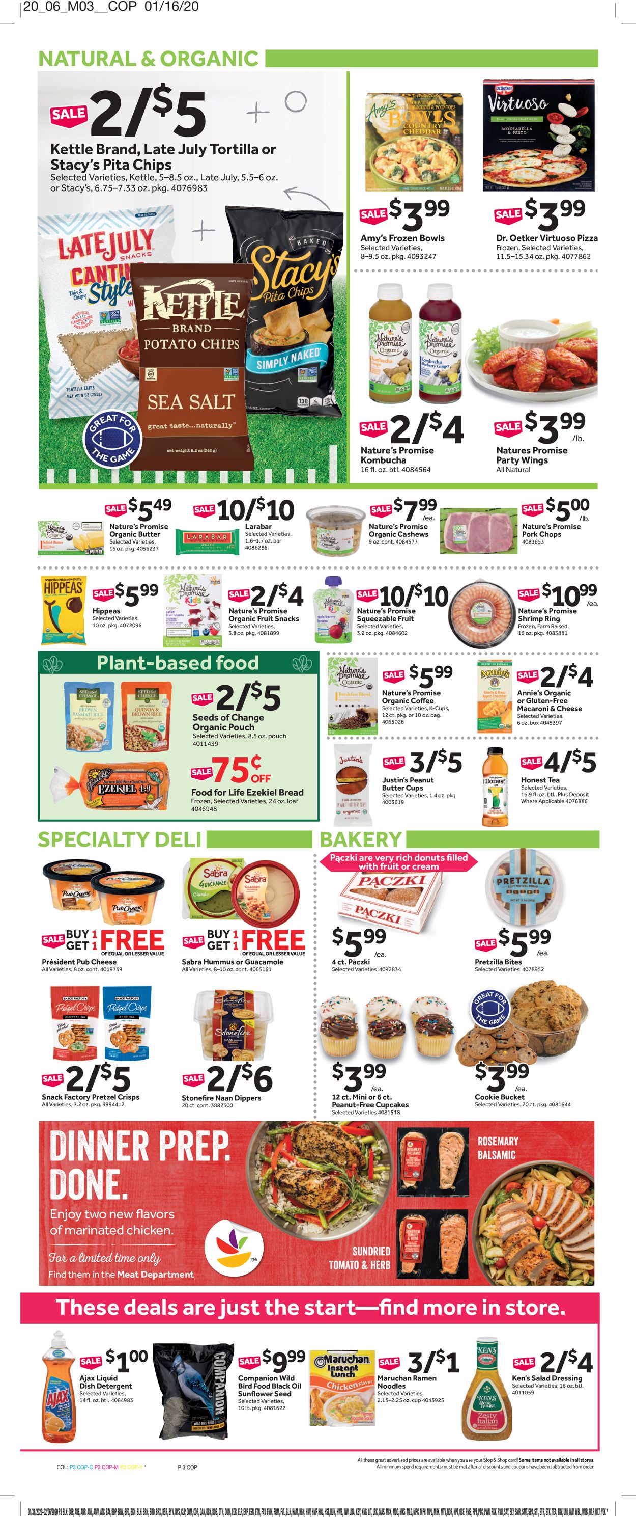 Catalogue Stop and Shop from 01/31/2020