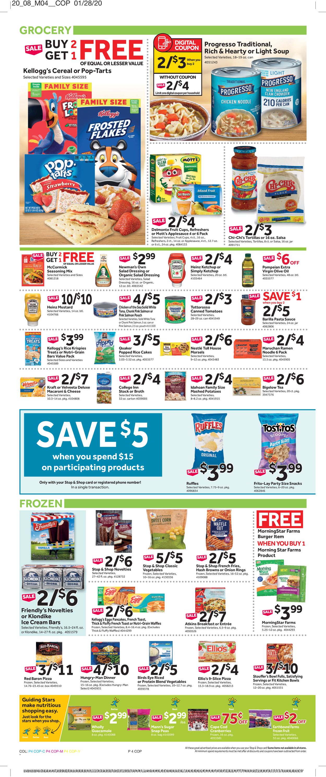Catalogue Stop and Shop from 02/14/2020