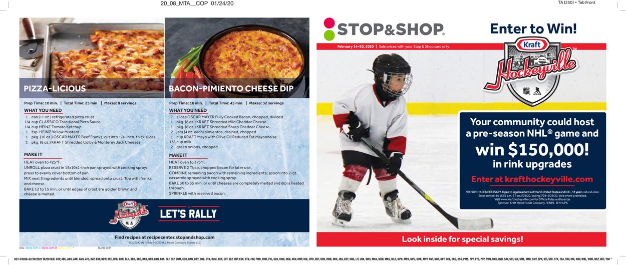 Catalogue Stop and Shop from 02/14/2020