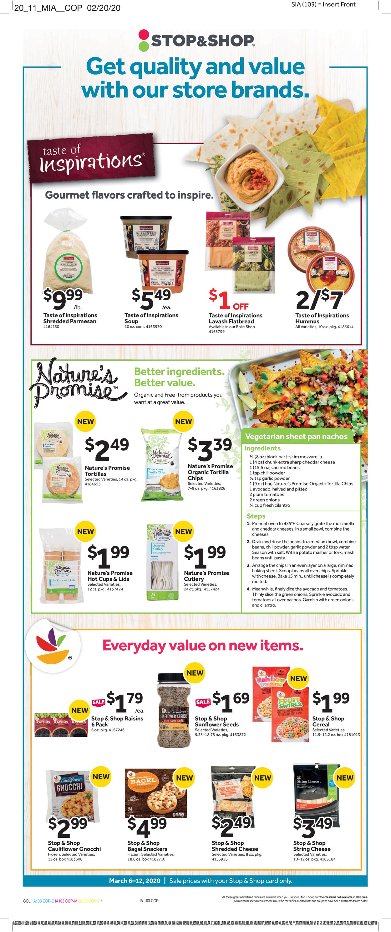 Catalogue Stop and Shop from 03/06/2020