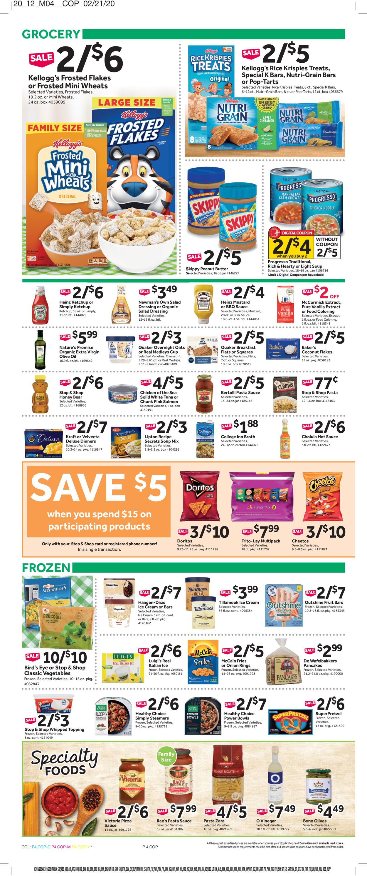 Catalogue Stop and Shop from 03/13/2020