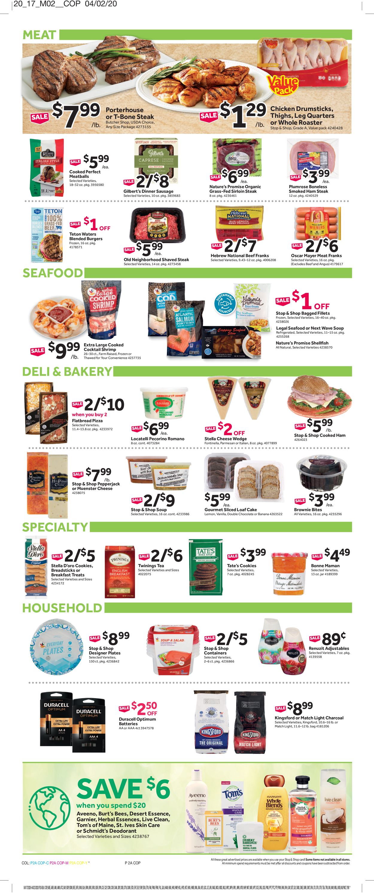 Catalogue Stop and Shop from 04/17/2020