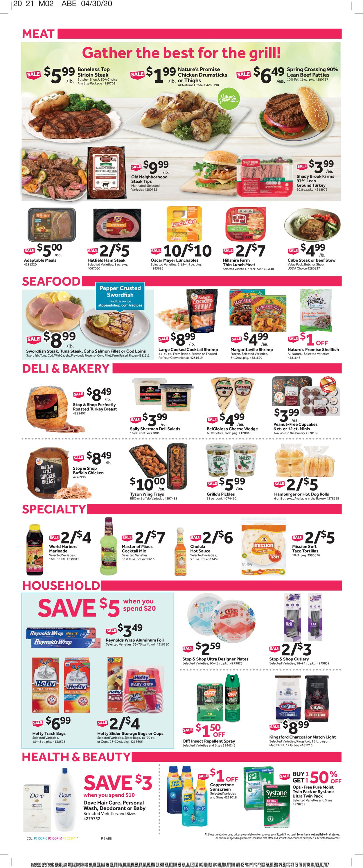 Catalogue Stop and Shop from 05/15/2020