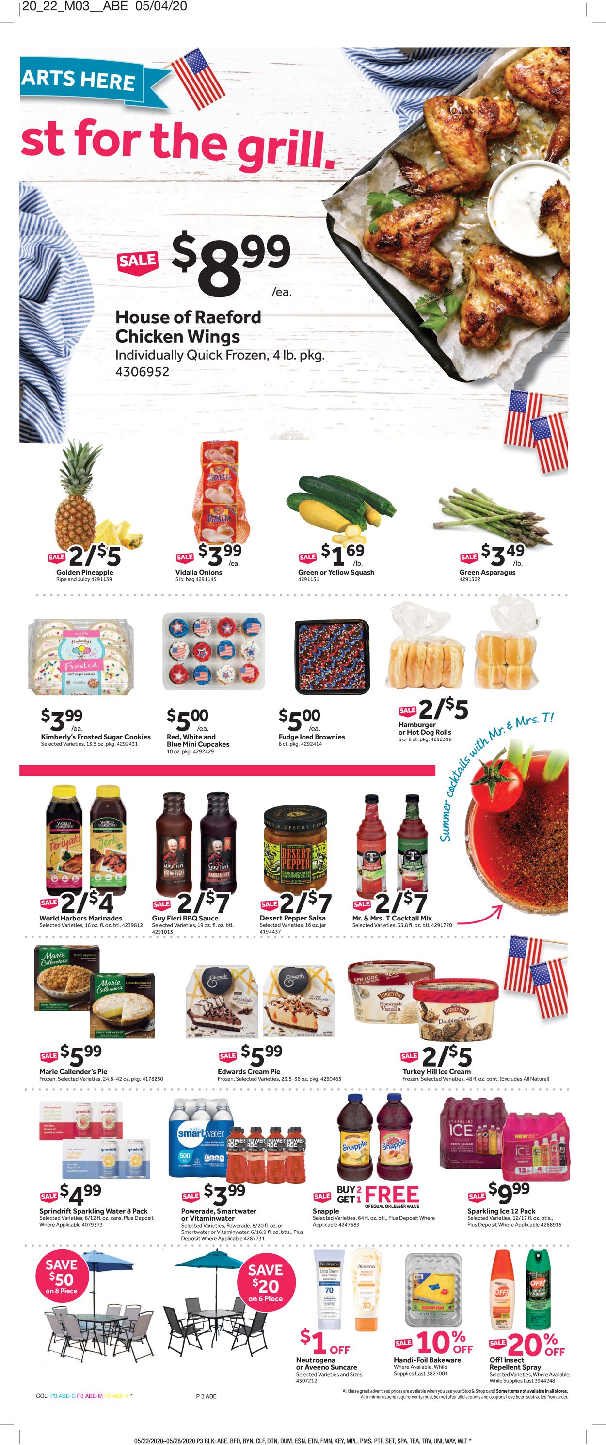 Catalogue Stop and Shop from 05/22/2020