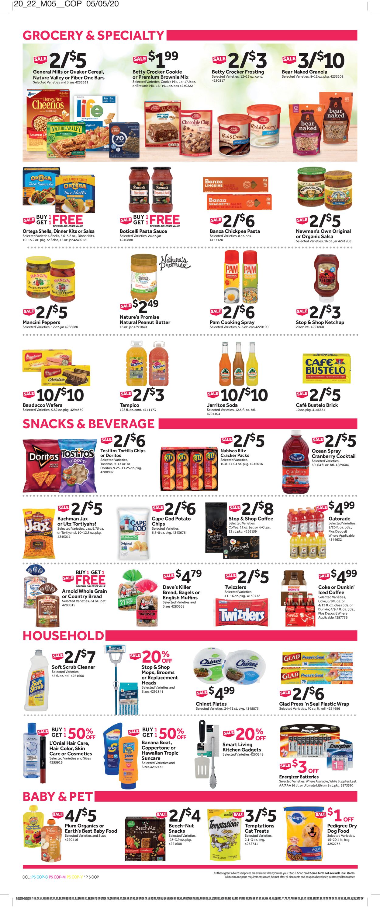 Stop and Shop Current weekly ad 05/22 - 05/28/2020 [7] - frequent-ads.com