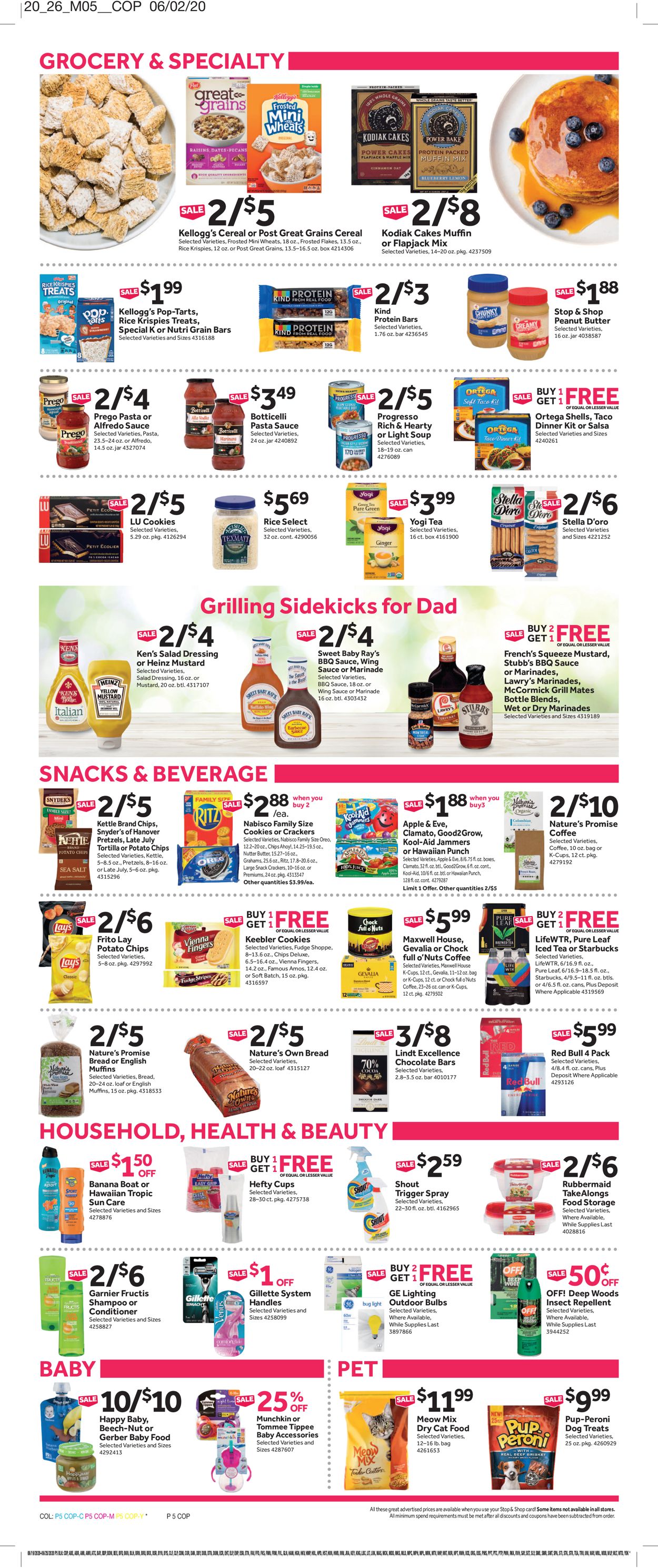 Catalogue Stop and Shop from 06/19/2020
