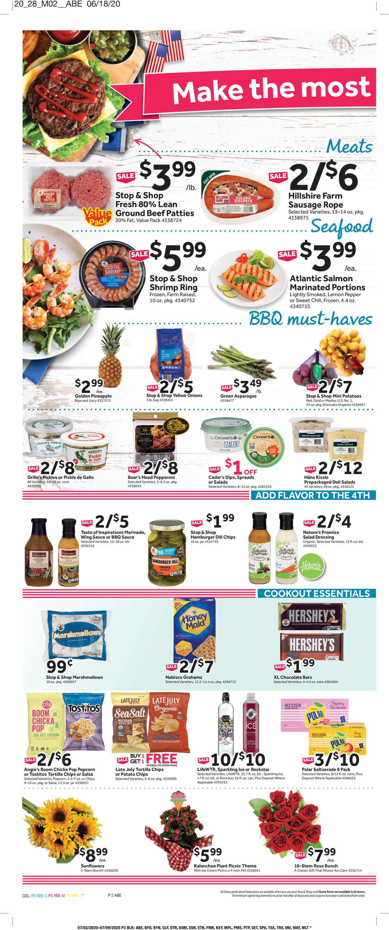 Catalogue Stop and Shop from 07/03/2020