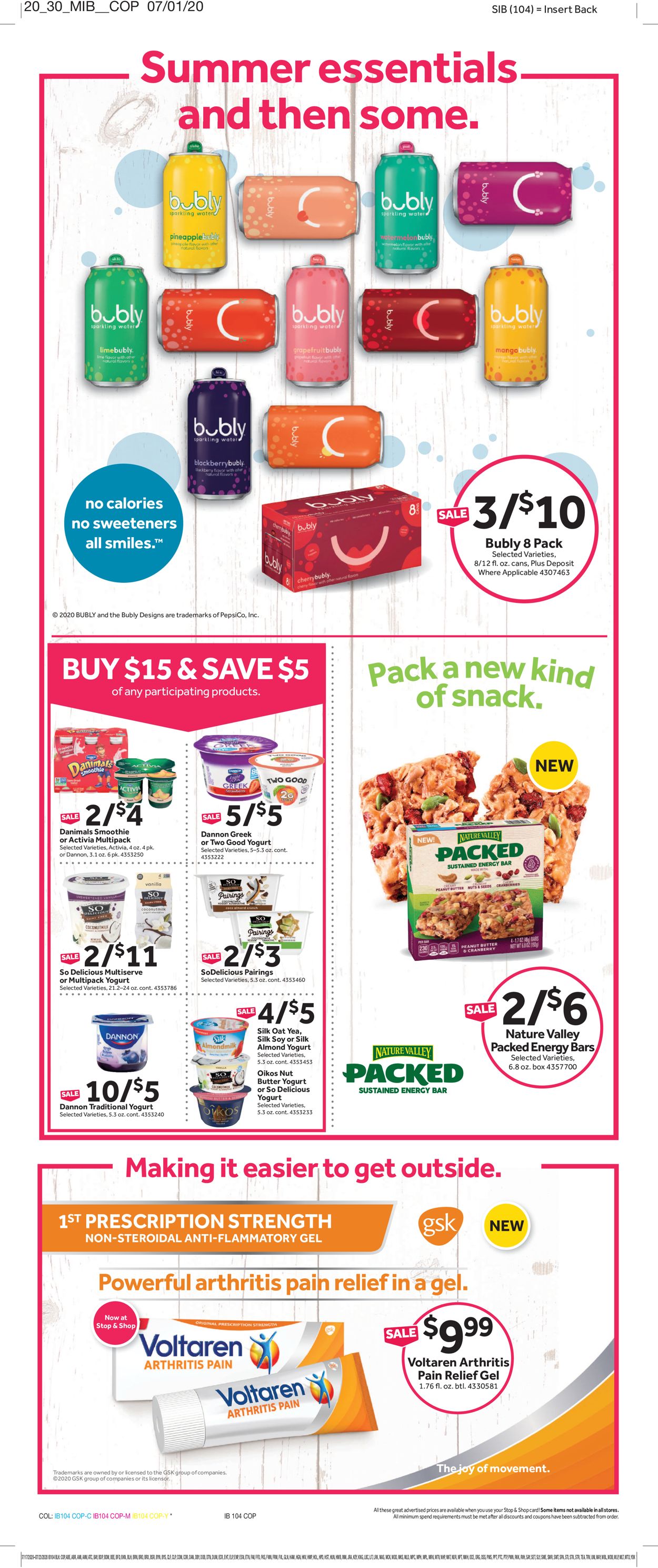 Catalogue Stop and Shop from 07/17/2020