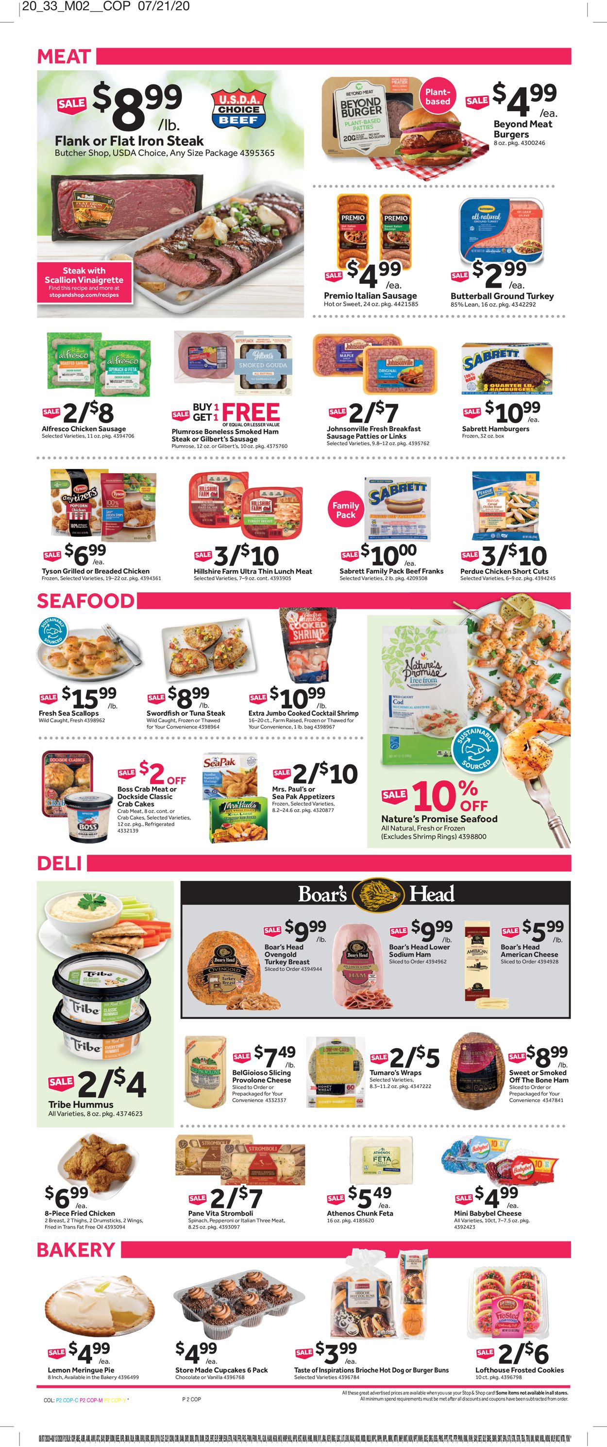 Catalogue Stop and Shop from 08/07/2020