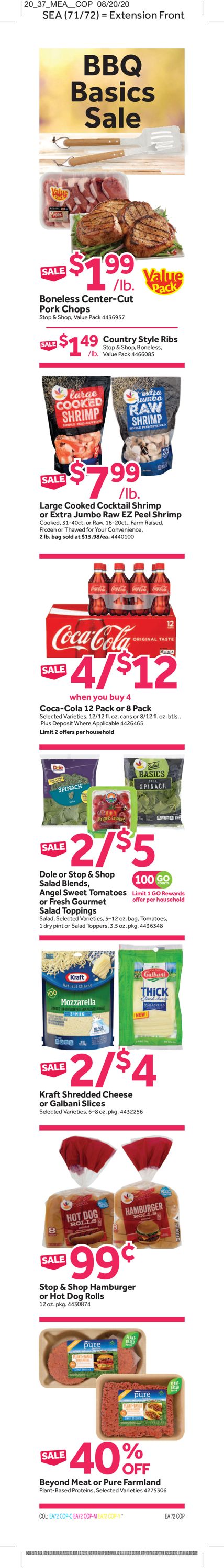 Catalogue Stop and Shop from 09/04/2020