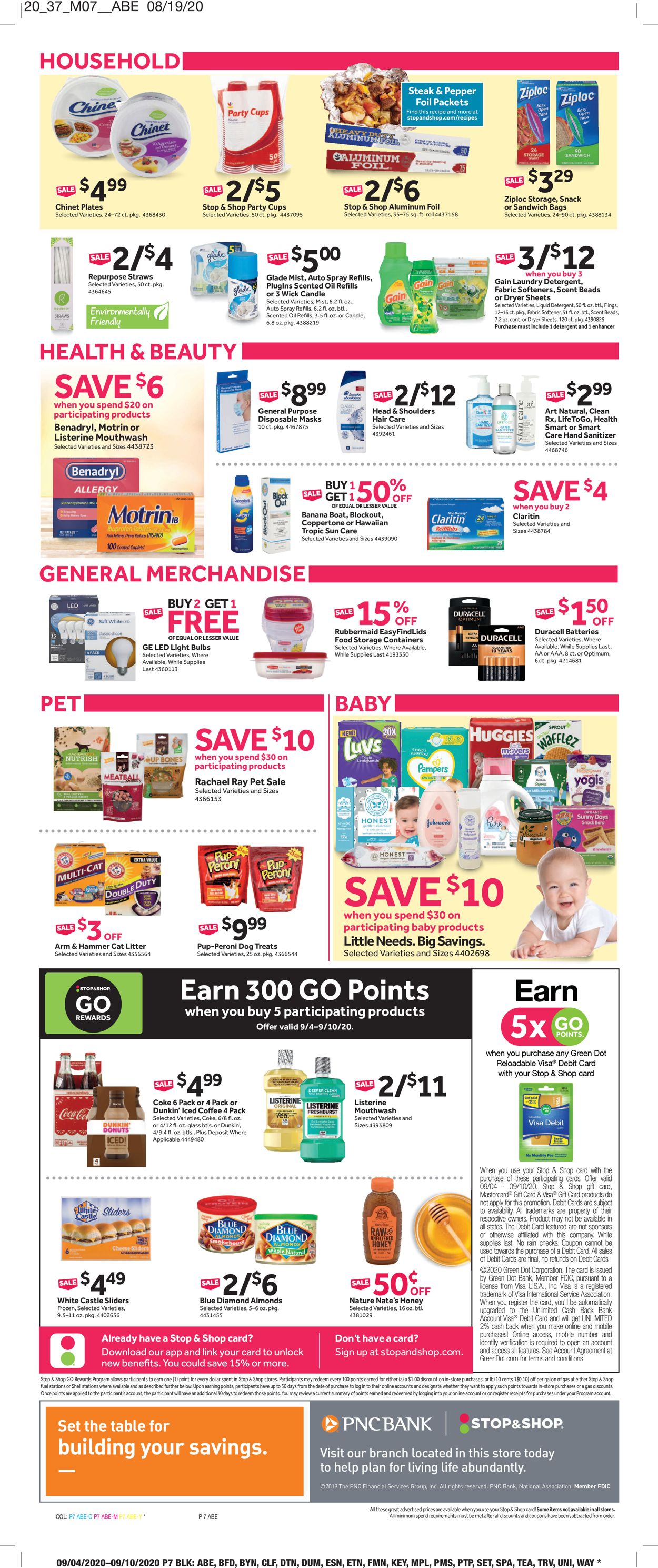 Catalogue Stop and Shop from 09/04/2020