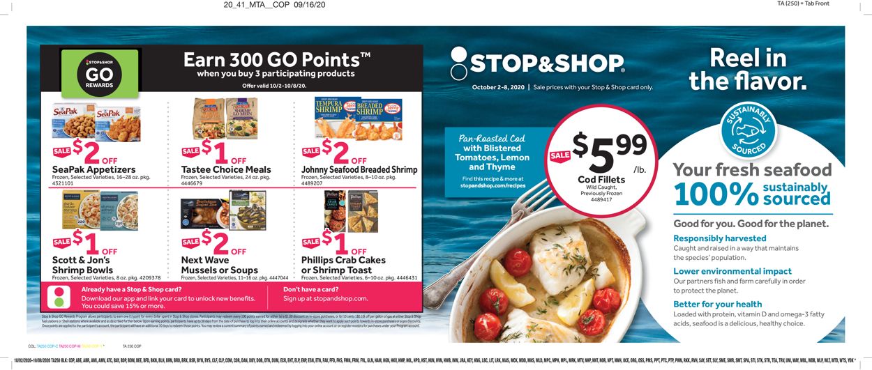 Catalogue Stop and Shop from 10/02/2020