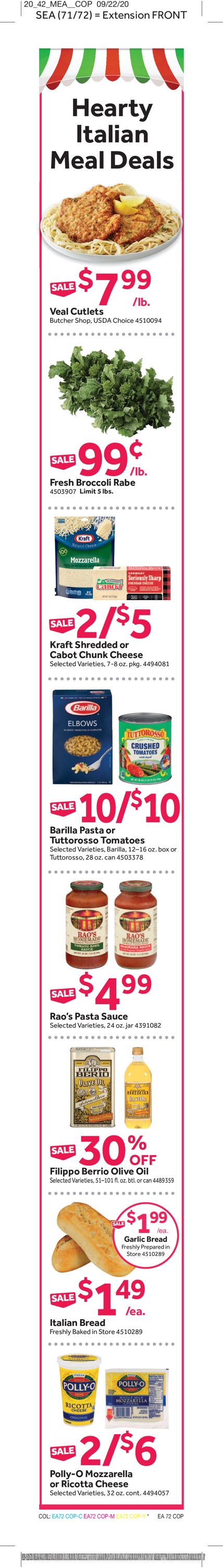 Catalogue Stop and Shop from 10/09/2020