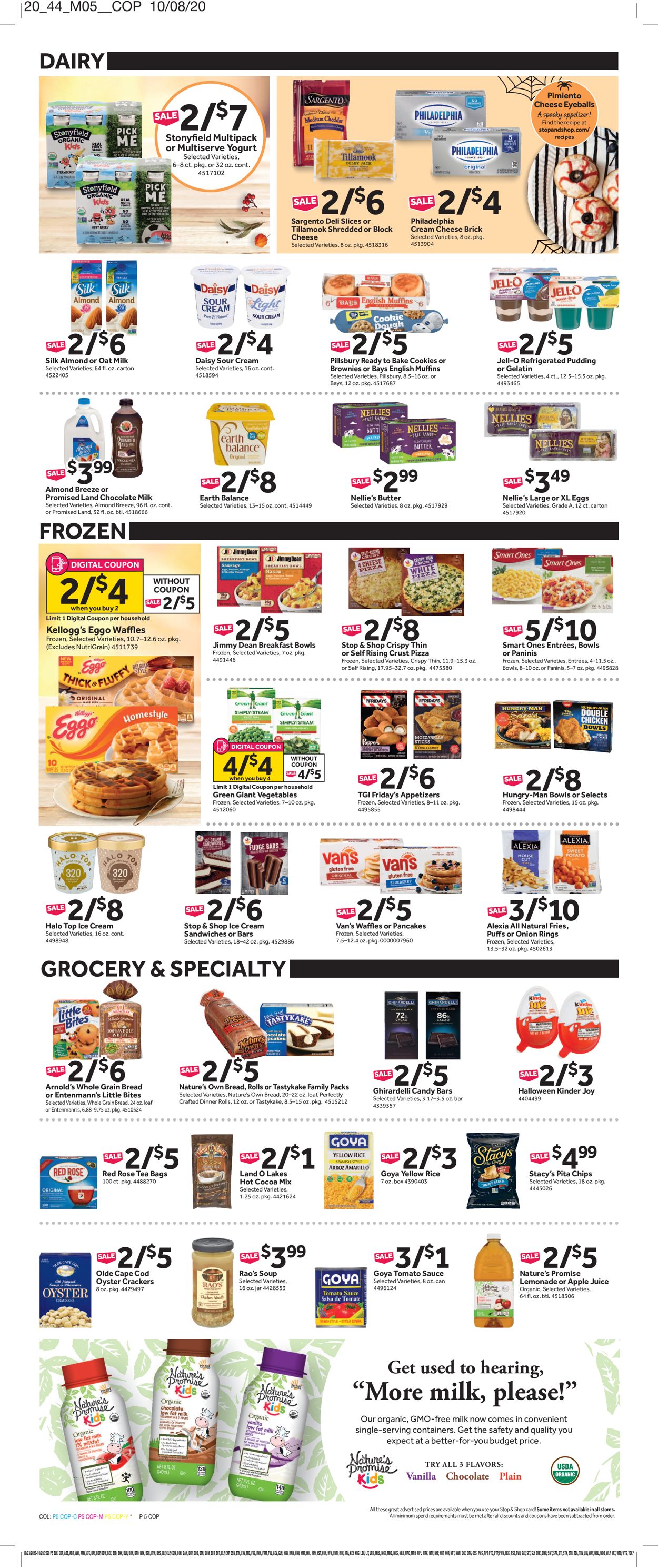 Catalogue Stop and Shop from 10/23/2020