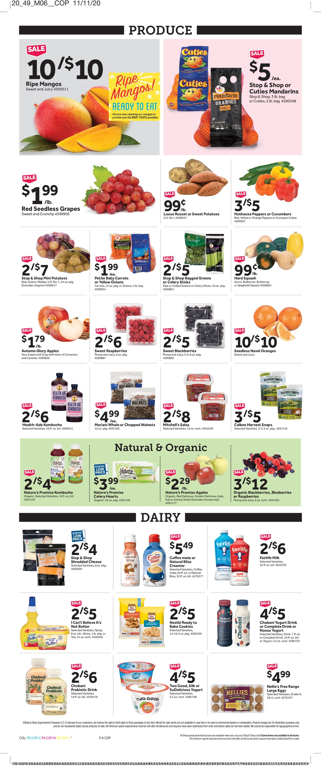 Catalogue Stop and Shop Black Friday 2020 from 11/27/2020