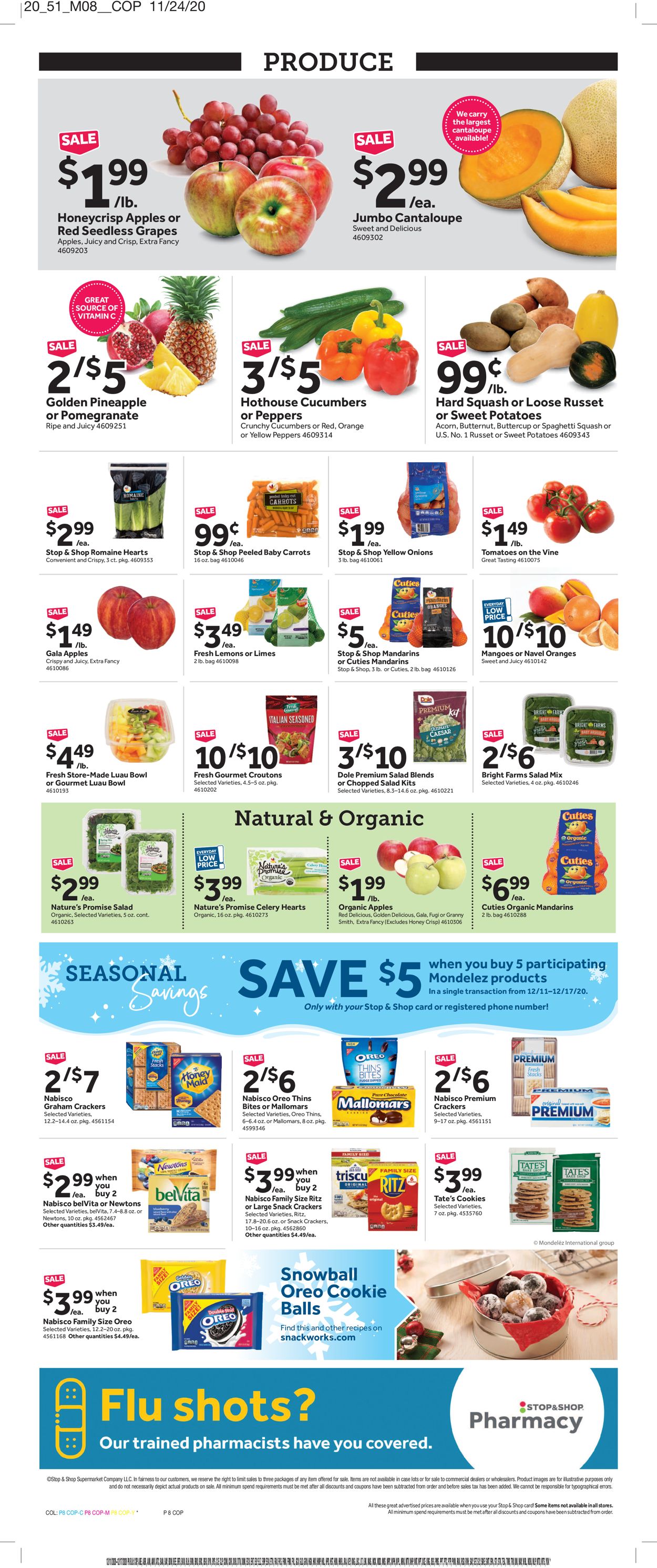 Catalogue Stop and Shop from 12/11/2020