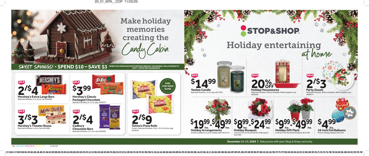Catalogue Stop and Shop from 12/11/2020