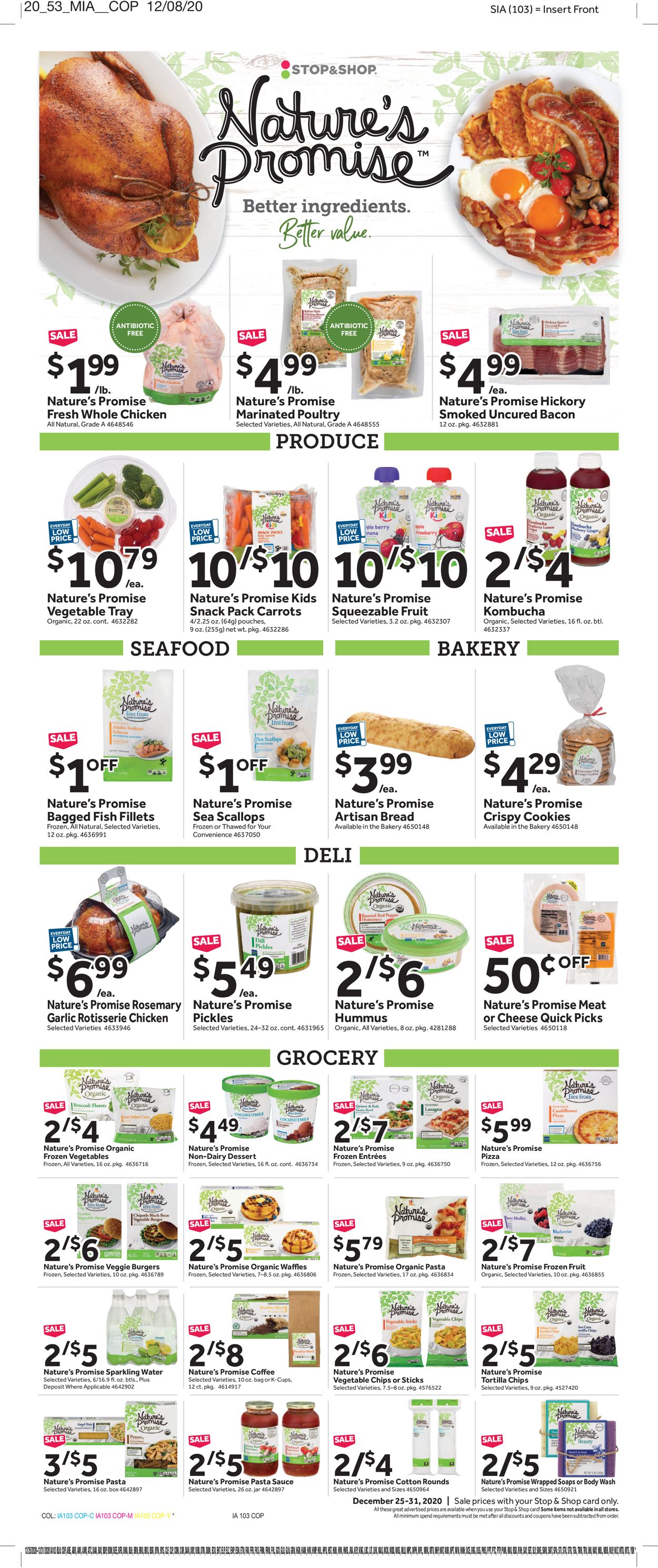 Catalogue Stop and Shop from 12/25/2020