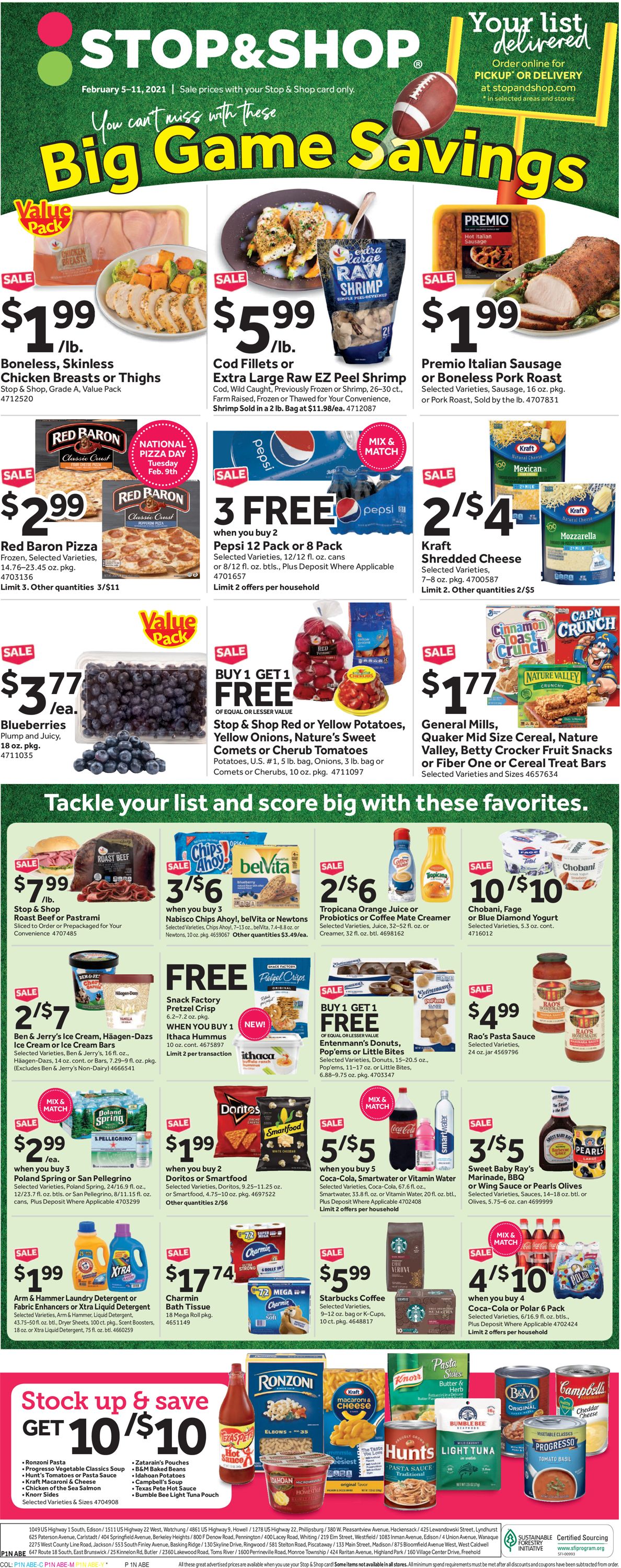 Catalogue Stop and Shop from 02/05/2021