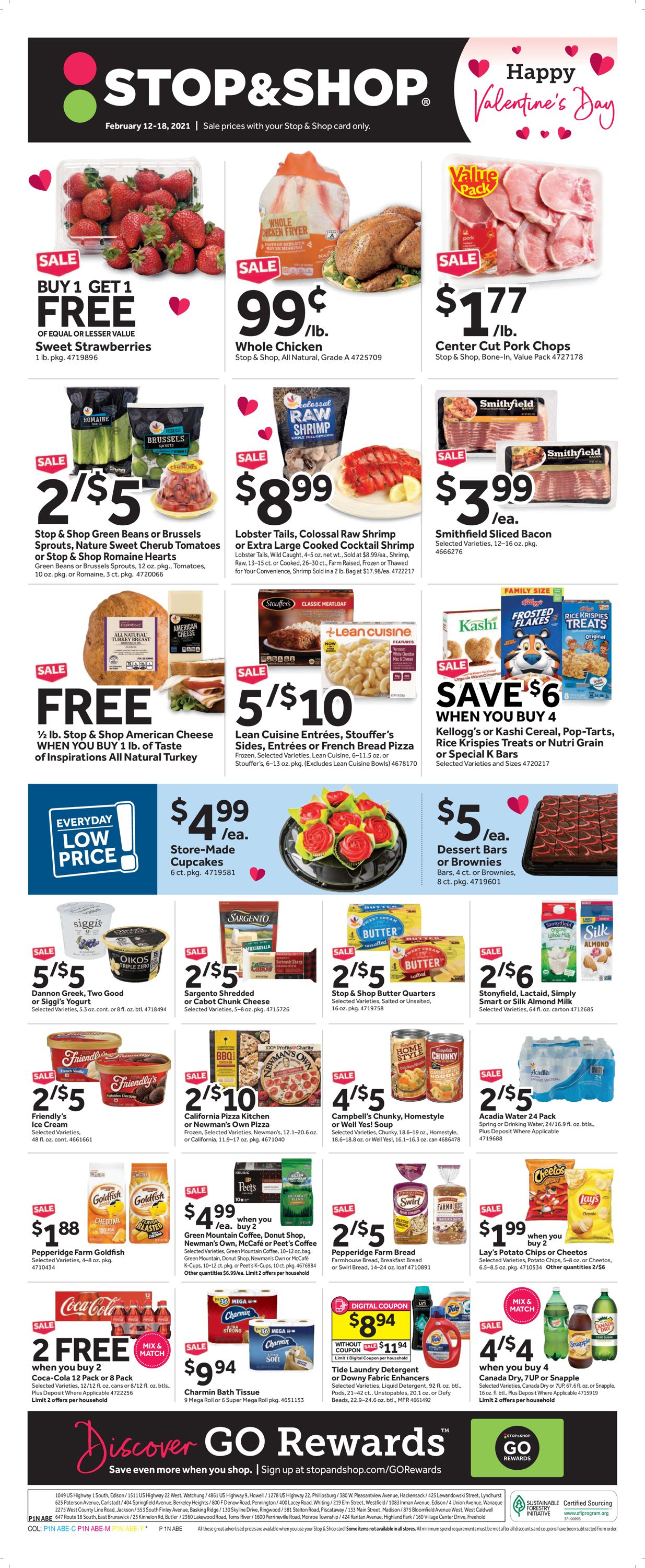 Catalogue Stop and Shop from 02/12/2021