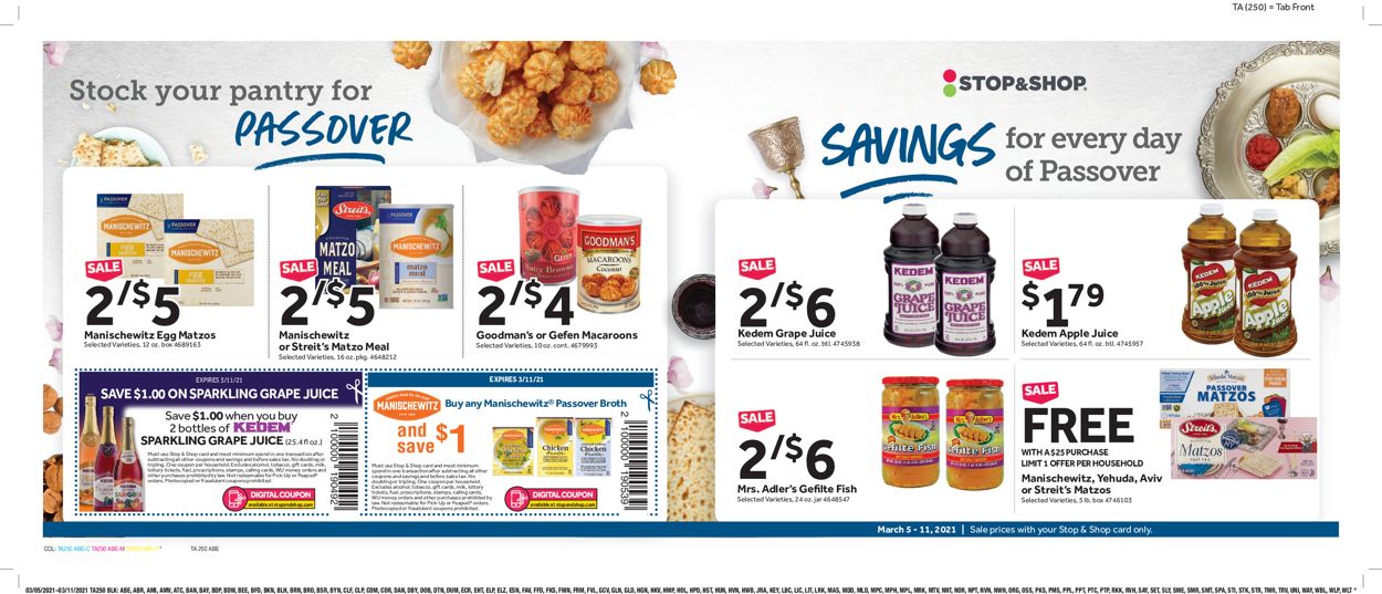 Catalogue Stop and Shop from 03/05/2021