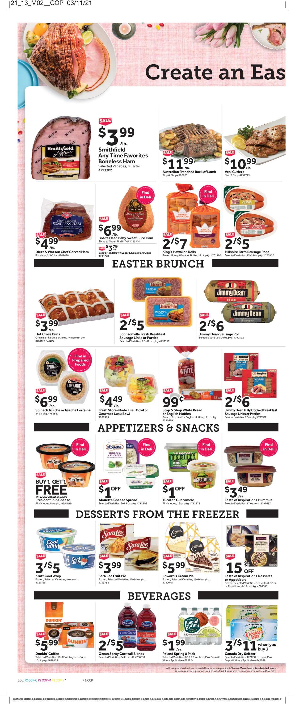 Catalogue Stop and Shop from 03/26/2021