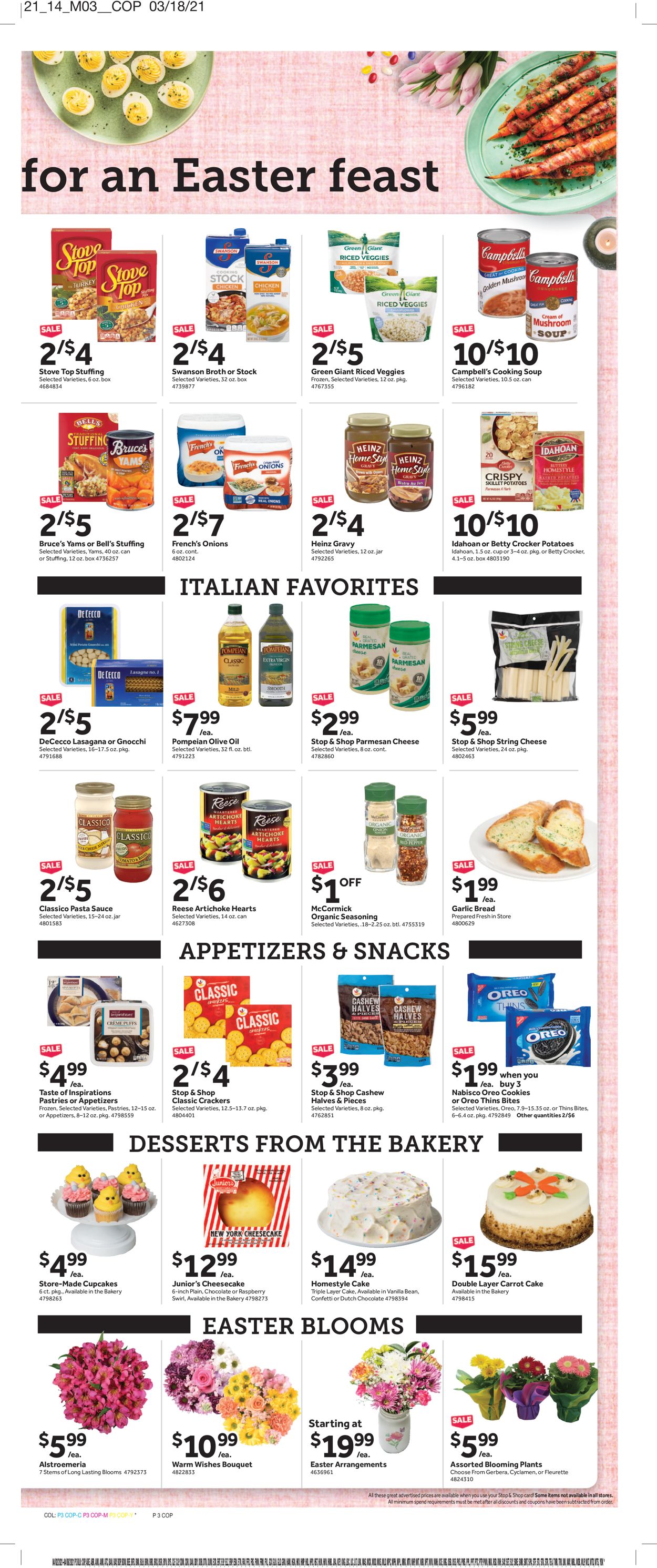 Stop and Shop Easter 2021 Current weekly ad 04/02 04/08/2021 [5