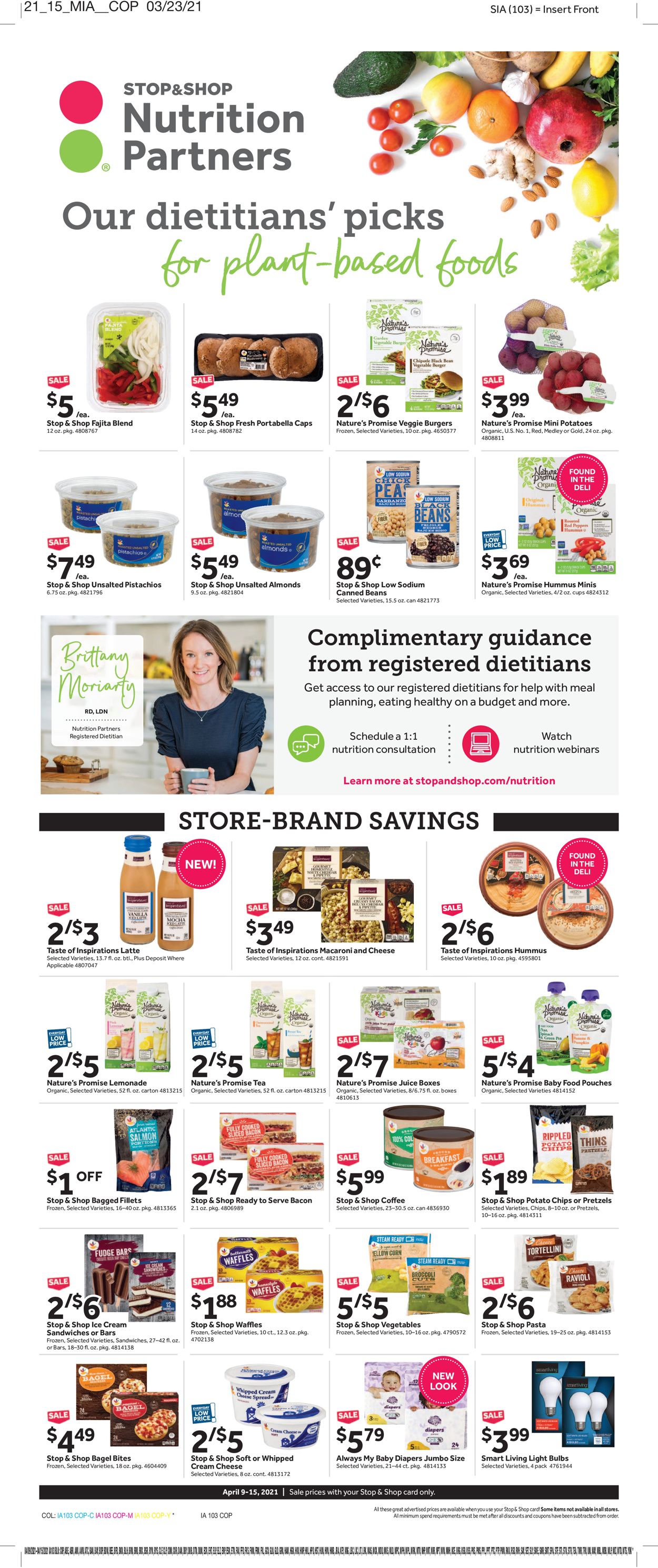 Catalogue Stop and Shop from 04/09/2021