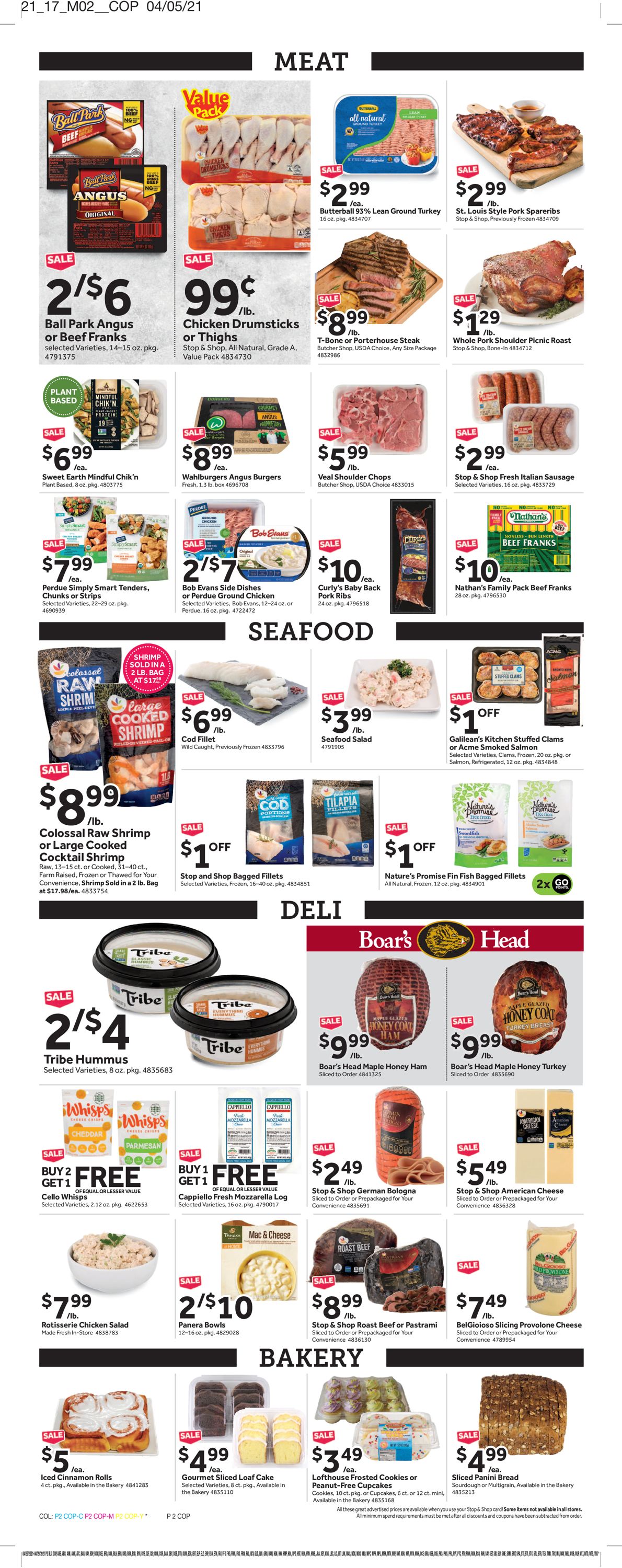 Catalogue Stop and Shop from 04/23/2021