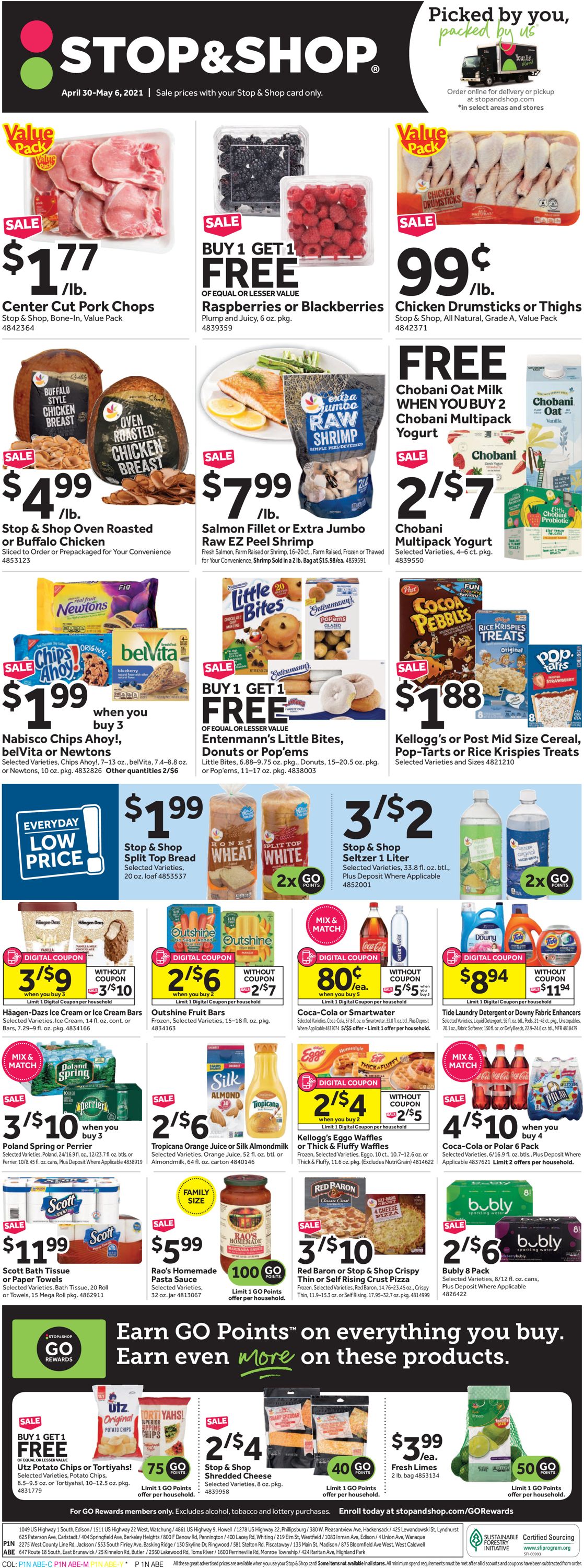 Catalogue Stop and Shop from 04/30/2021