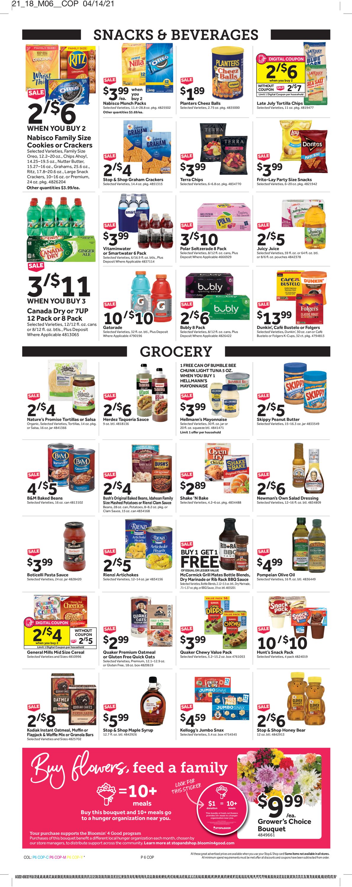 Catalogue Stop and Shop from 04/30/2021