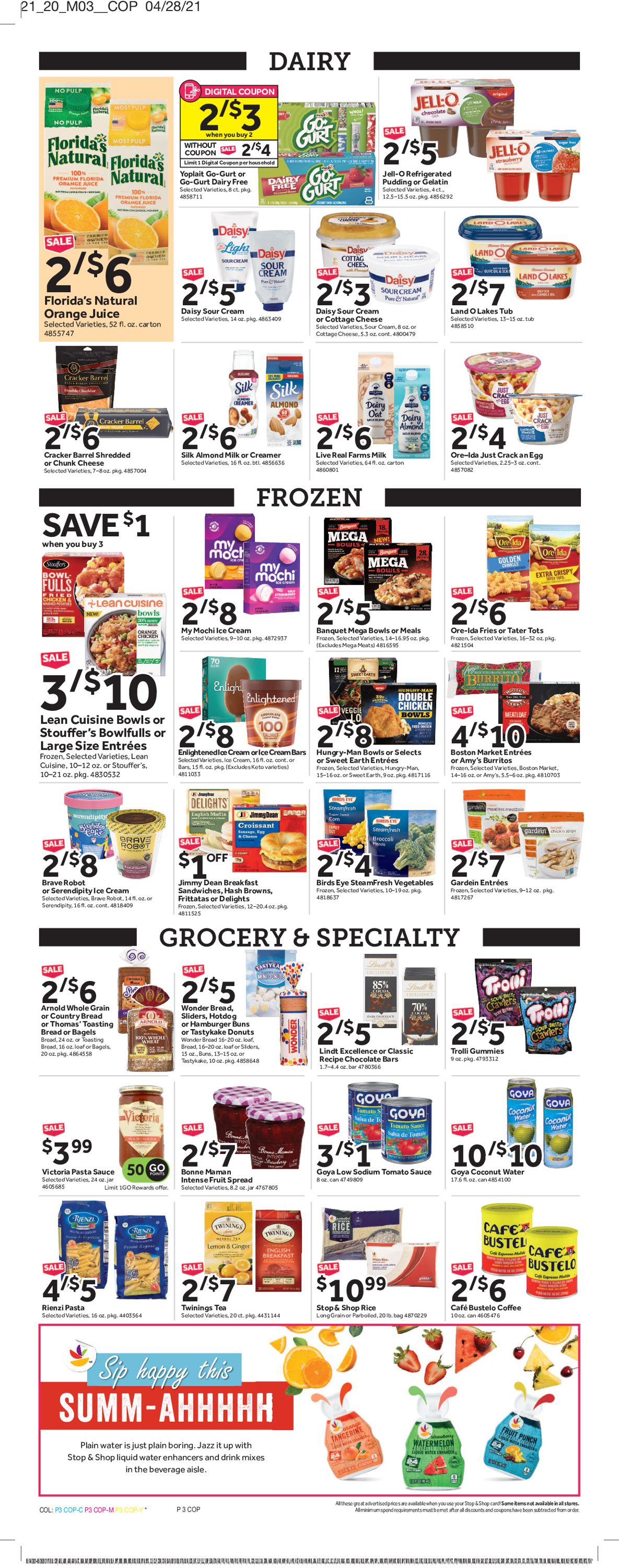 Catalogue Stop and Shop from 05/14/2021
