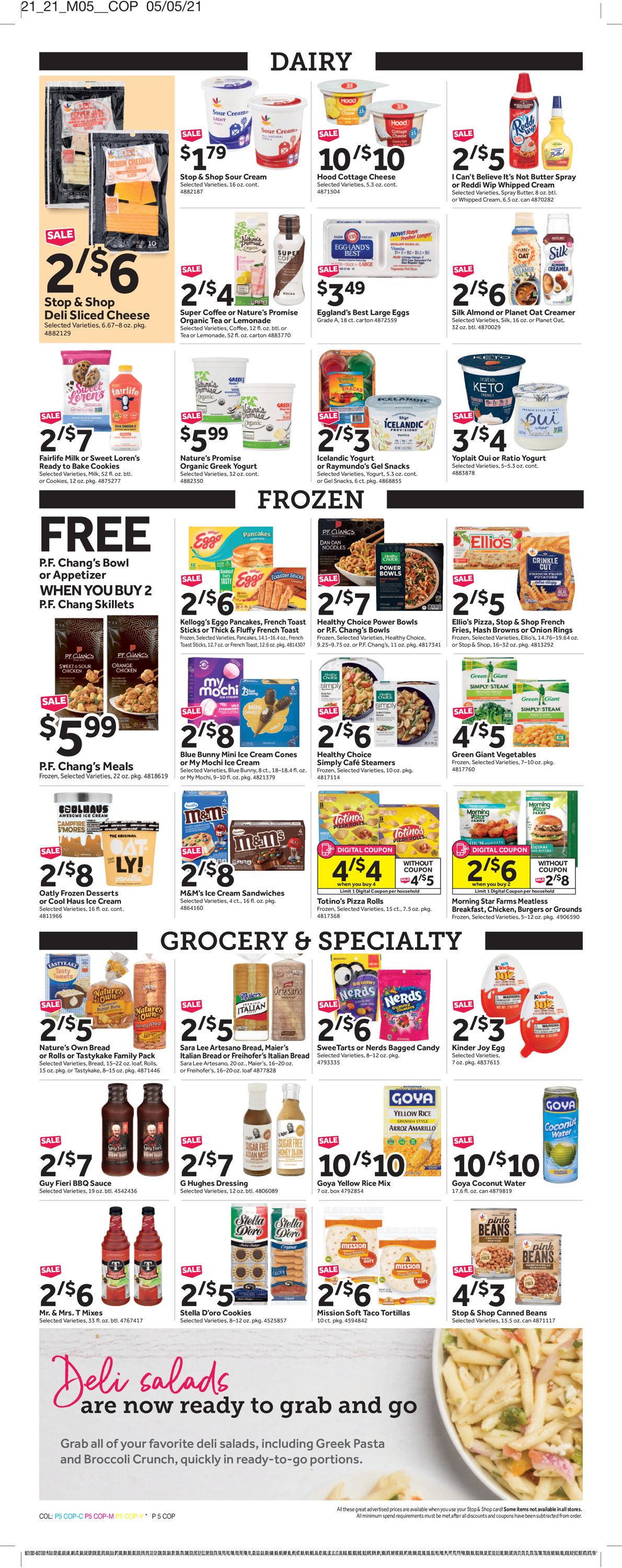 Catalogue Stop and Shop from 05/21/2021