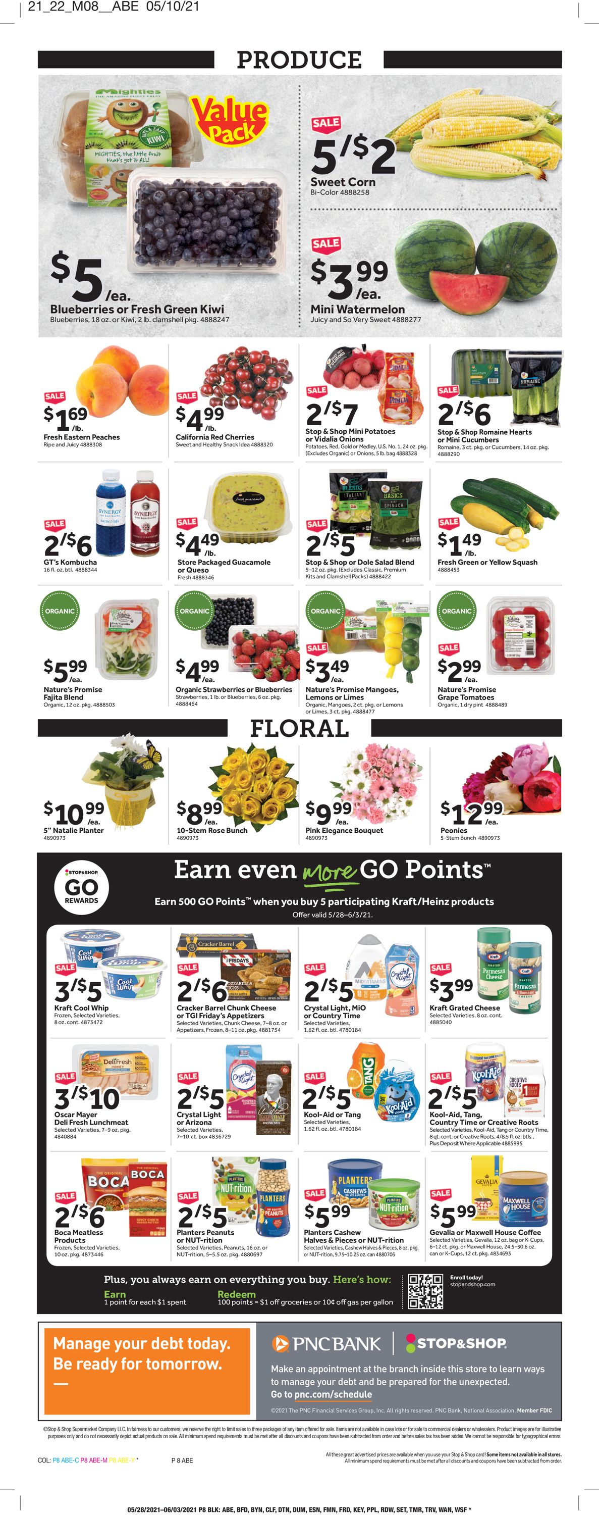 Catalogue Stop and Shop from 05/28/2021