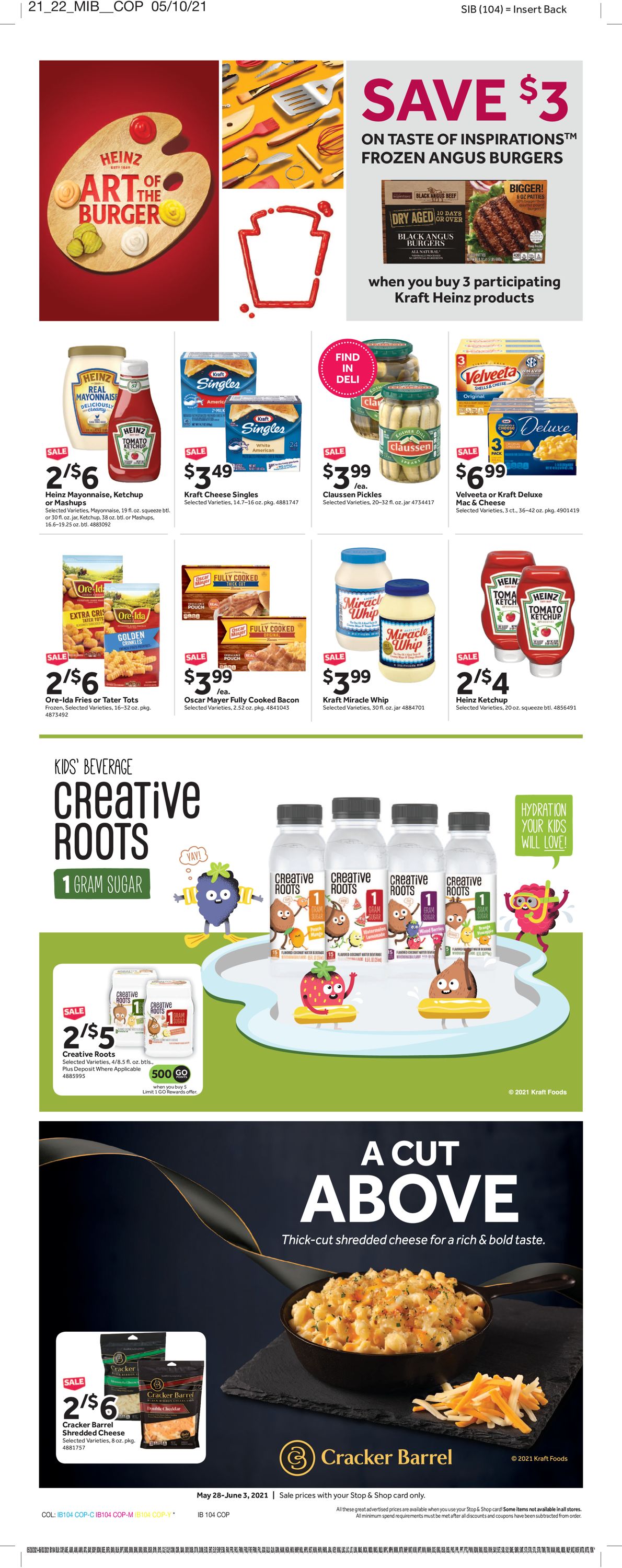 Catalogue Stop and Shop from 05/28/2021