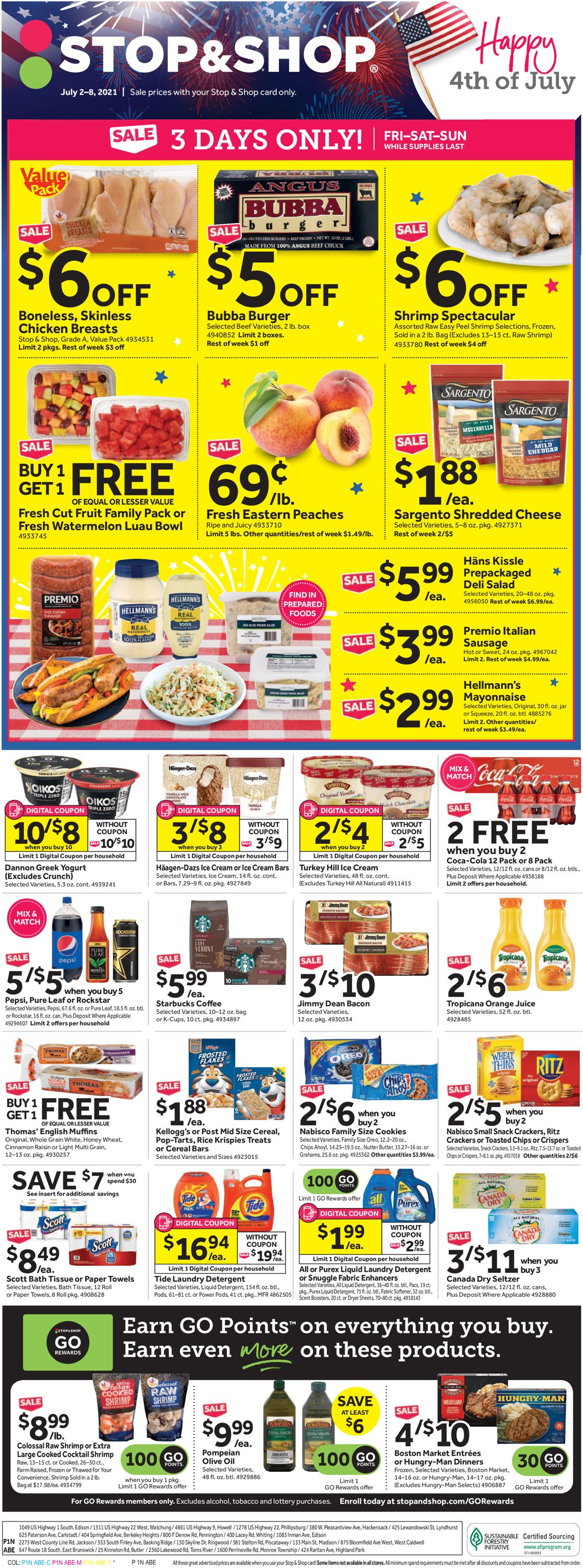 Catalogue Stop and Shop from 07/02/2021