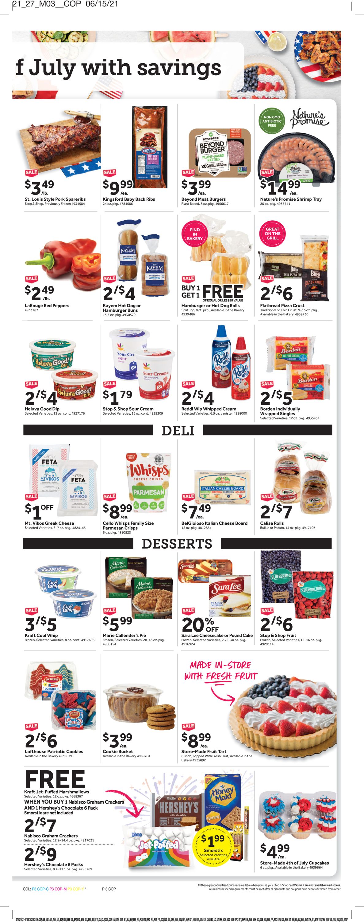 Catalogue Stop and Shop from 07/02/2021
