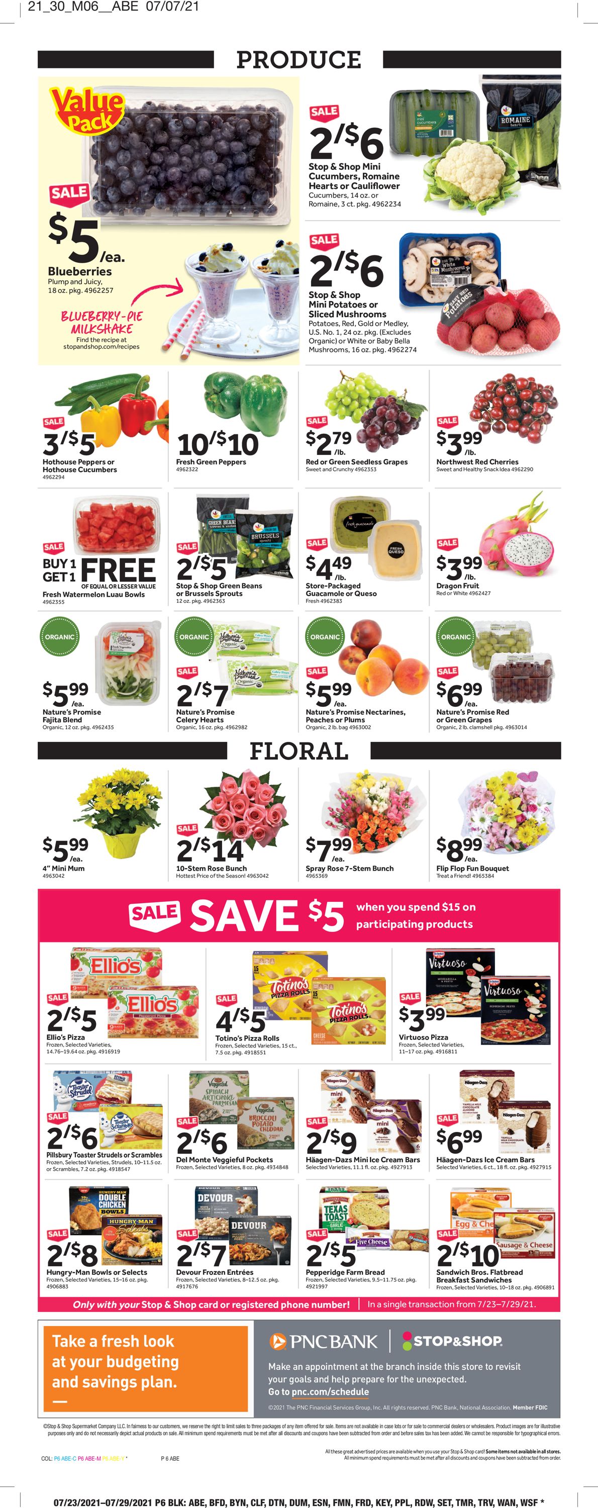 Catalogue Stop and Shop from 07/23/2021