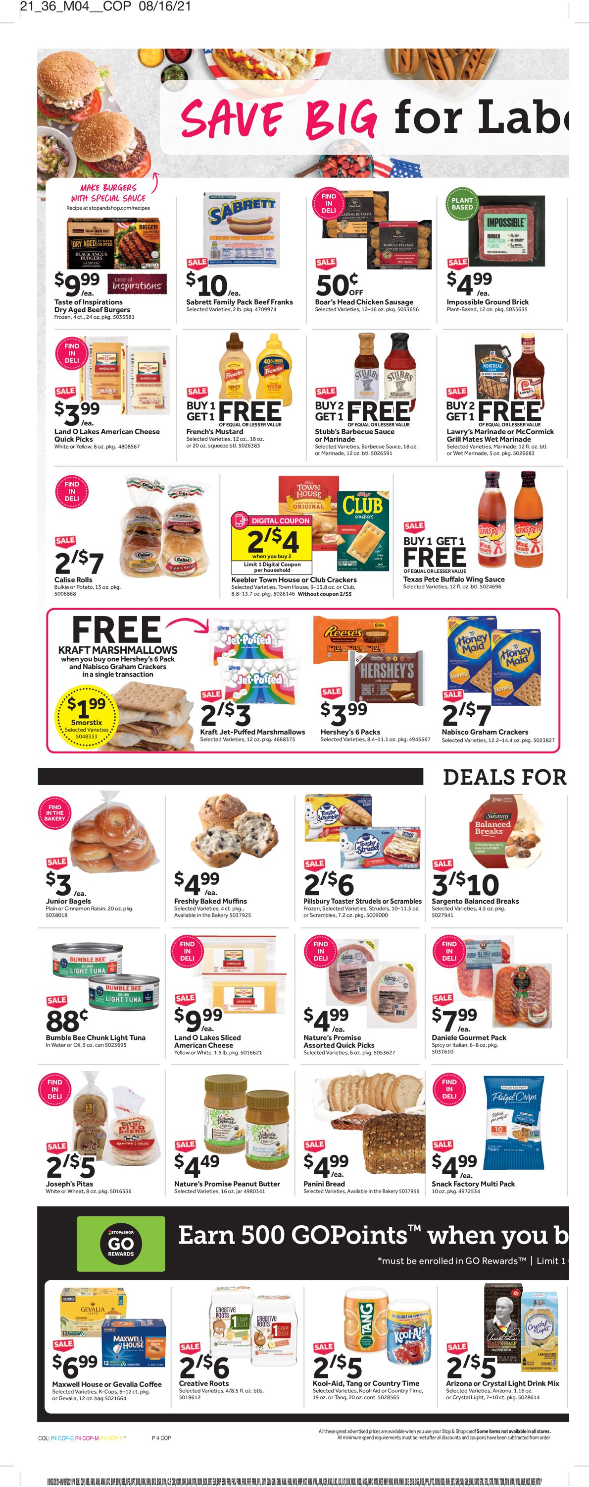 Catalogue Stop and Shop from 09/03/2021