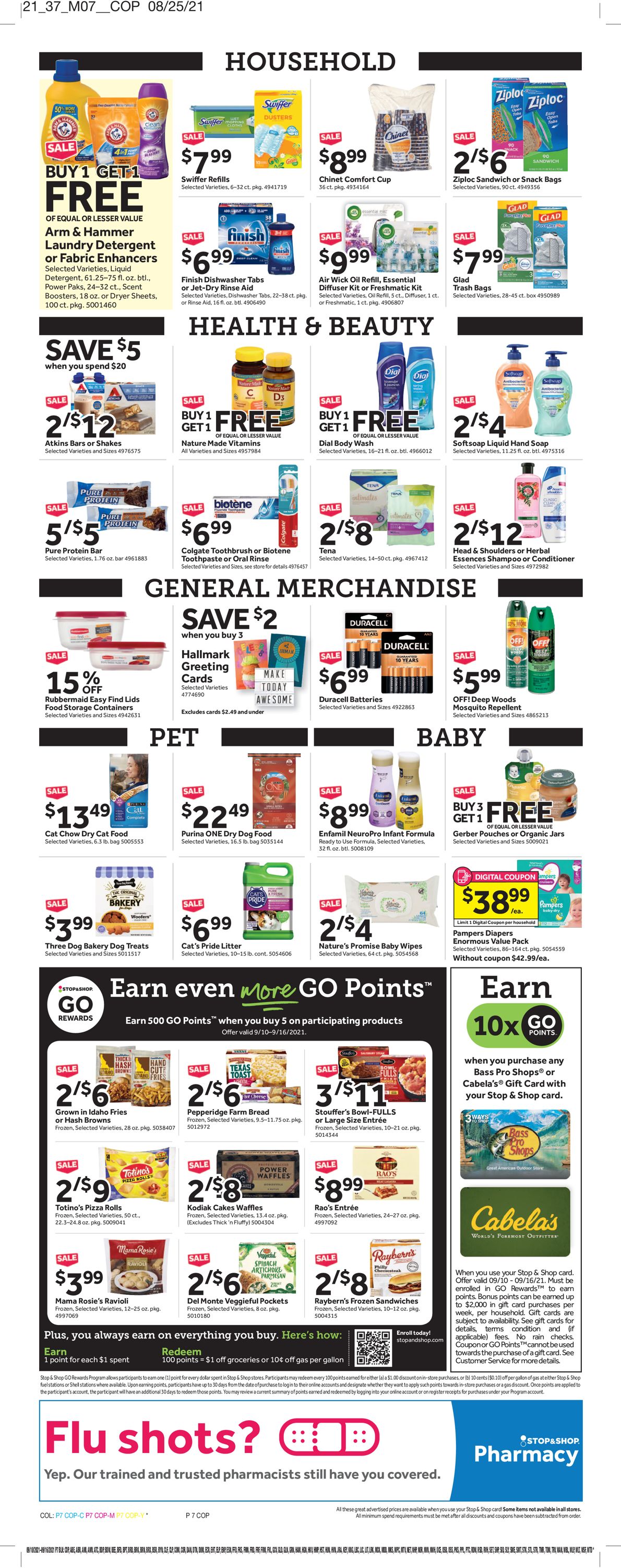 Catalogue Stop and Shop from 09/10/2021
