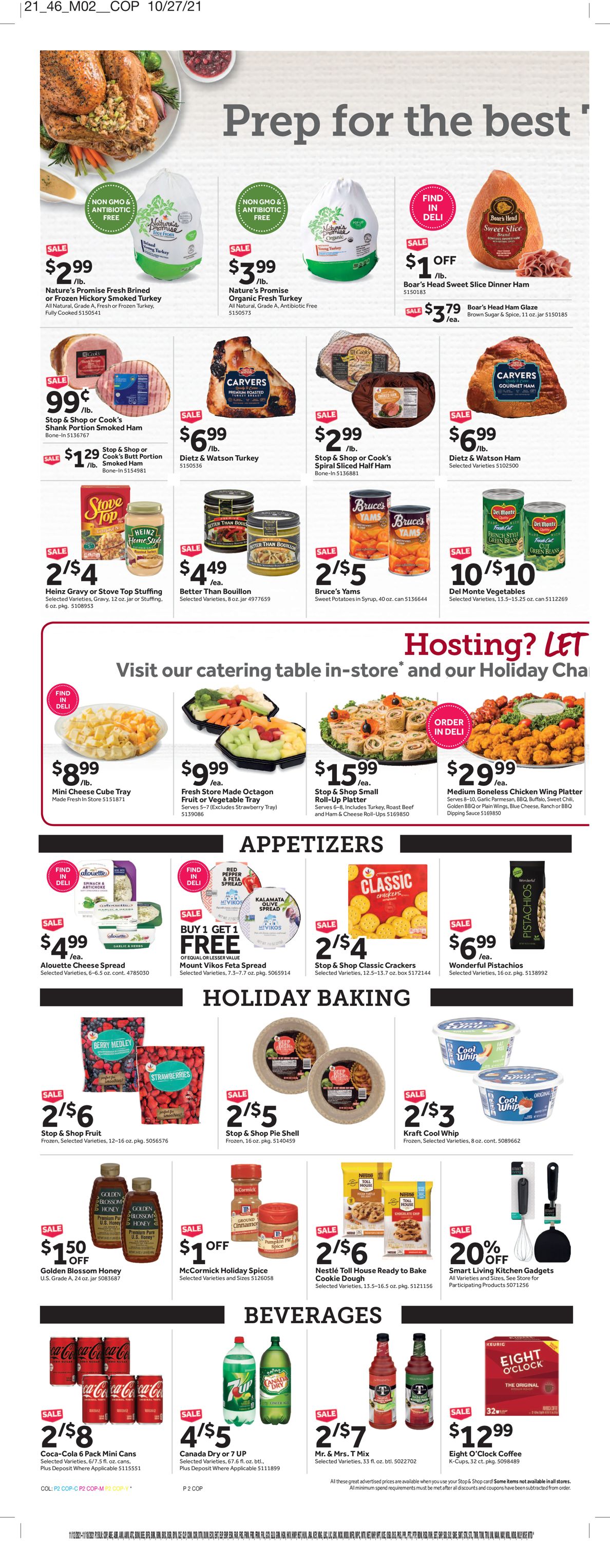 Catalogue Stop and Shop from 11/12/2021