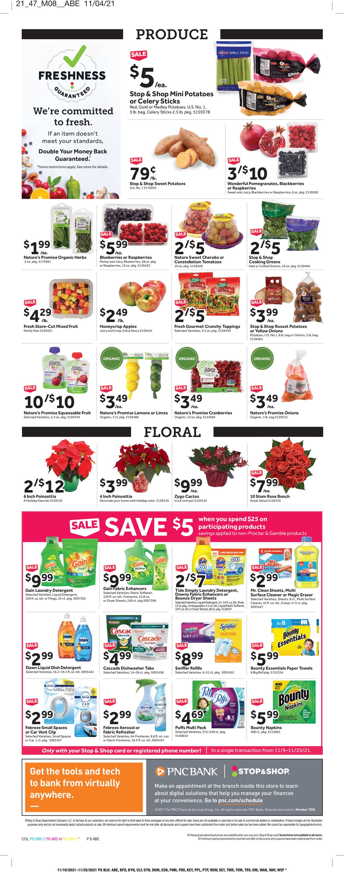 Catalogue Stop and Shop from 11/19/2021