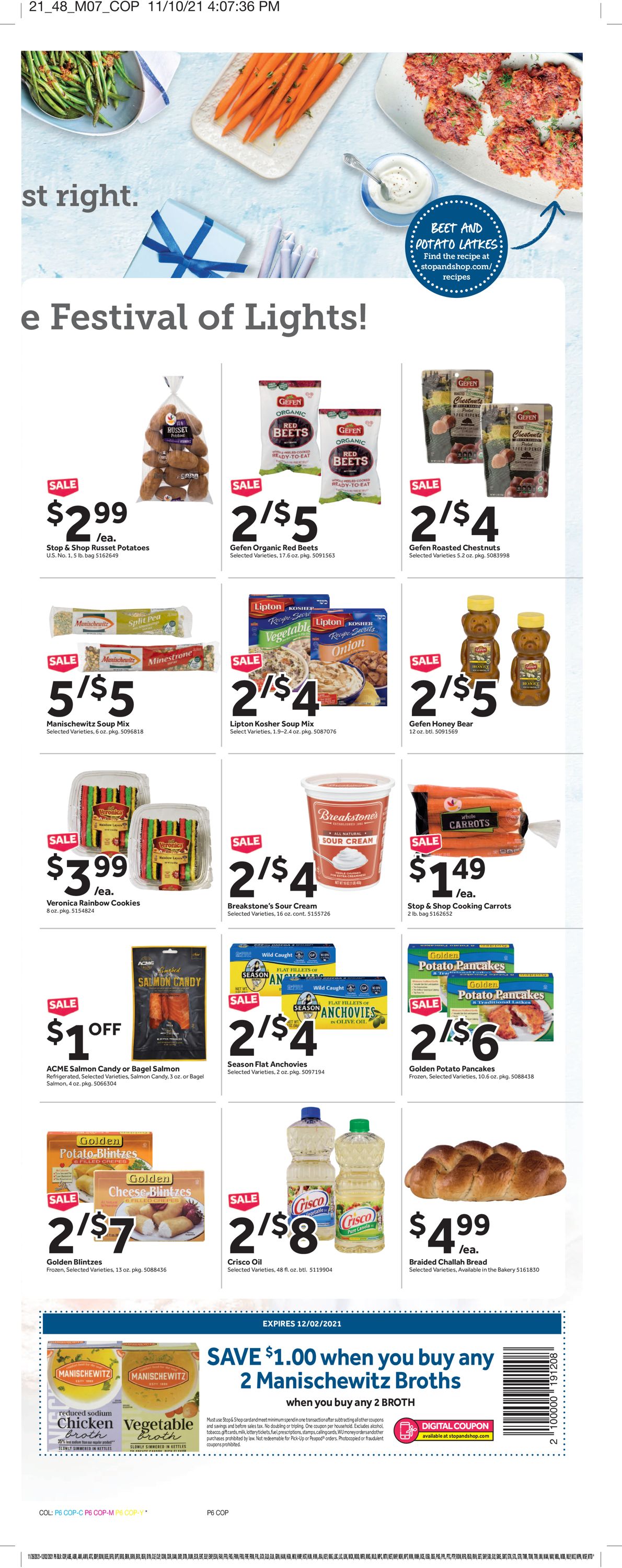 Catalogue Stop and Shop from 11/26/2021