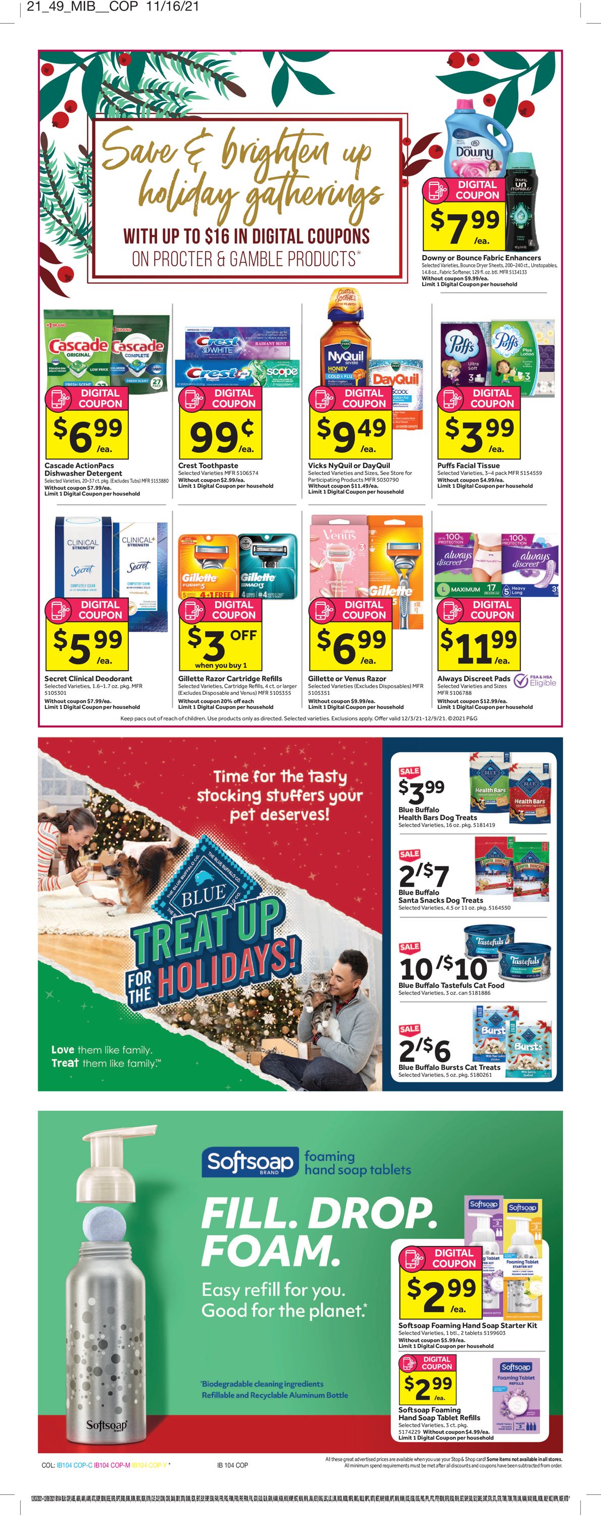 Catalogue Stop and Shop from 12/03/2021