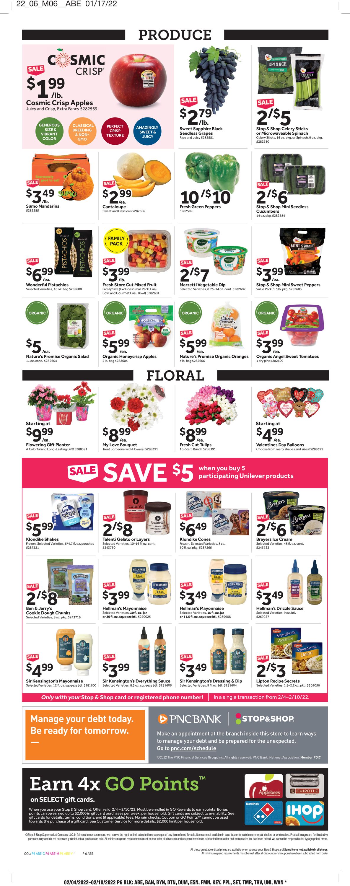 Catalogue Stop and Shop from 02/04/2022