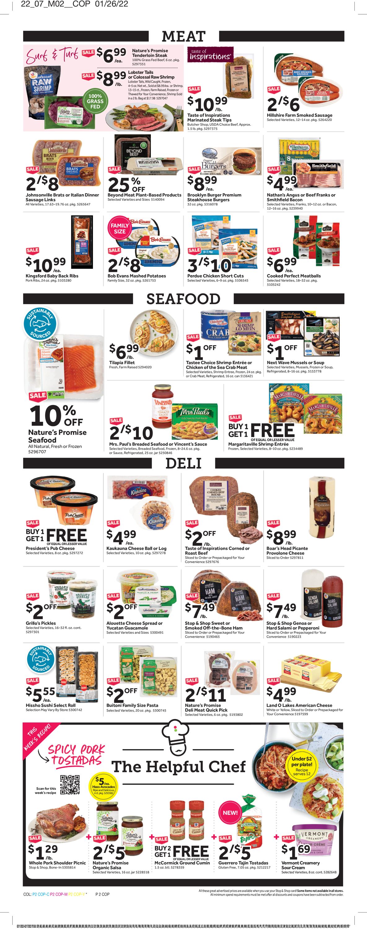 Catalogue Stop and Shop from 02/11/2022