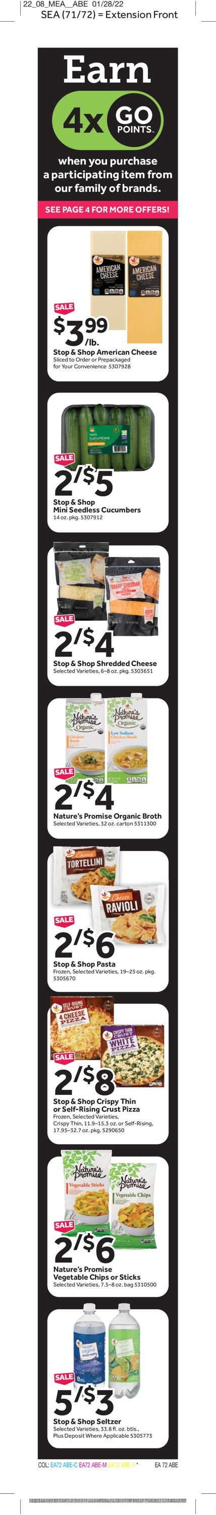 Catalogue Stop and Shop from 02/18/2022