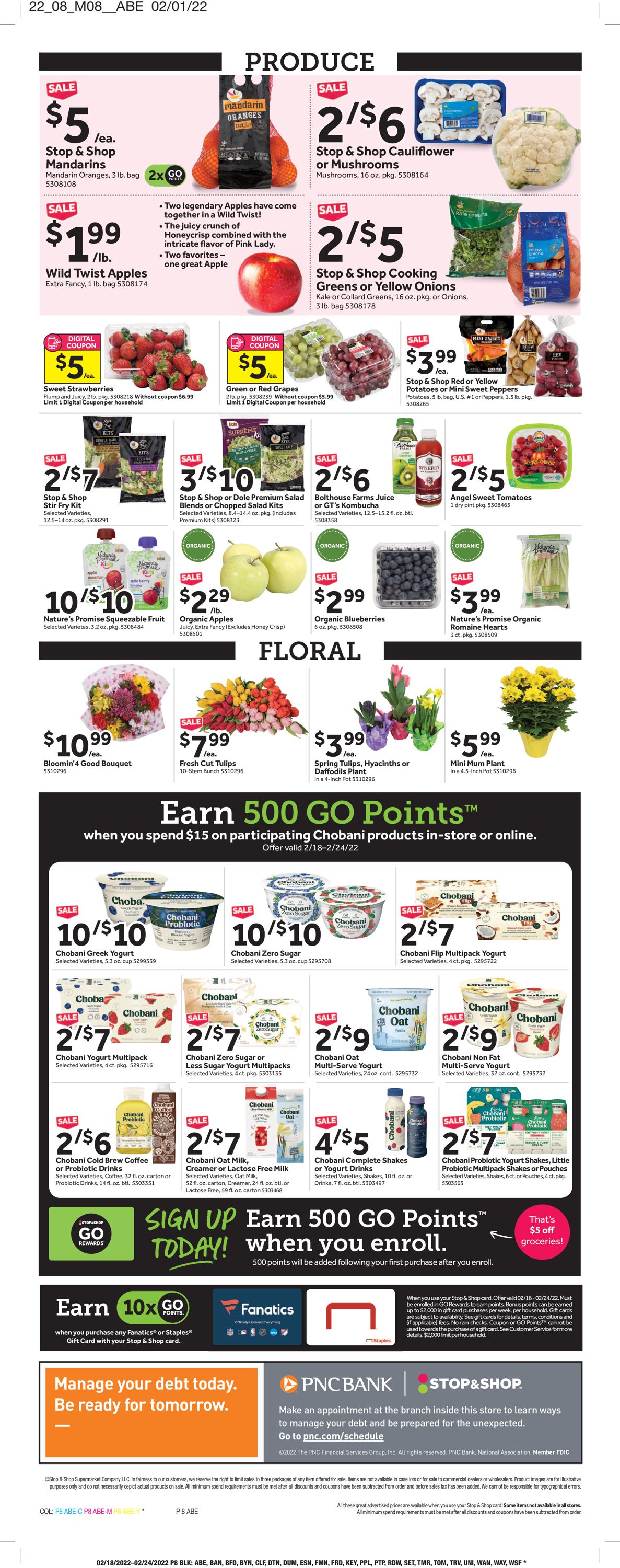 Catalogue Stop and Shop from 02/18/2022
