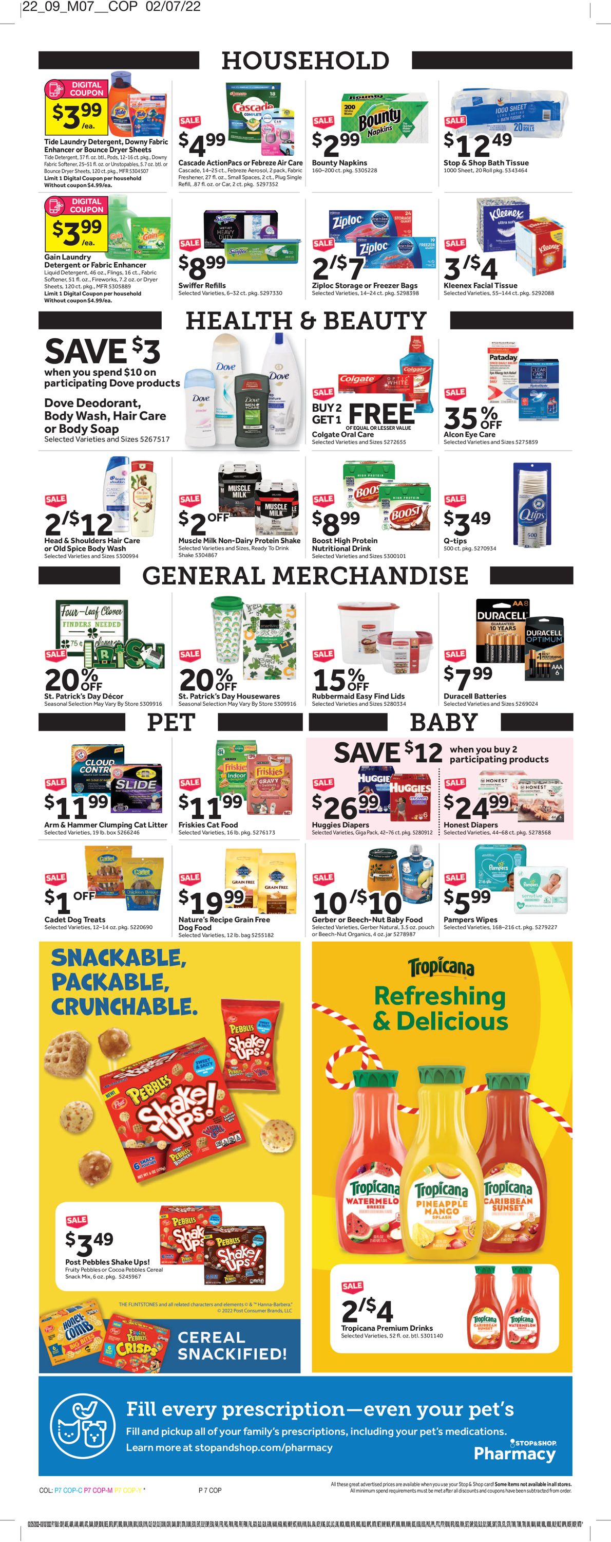 Catalogue Stop and Shop from 02/25/2022
